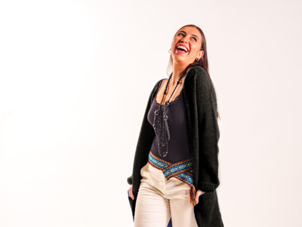 Strickjacke aus Alpakawolle – Bild 4