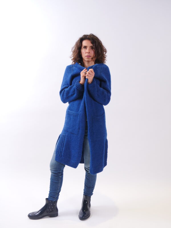 Strickjacke aus Alpakawolle